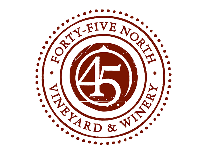 45 North Vineyard & Winery logo